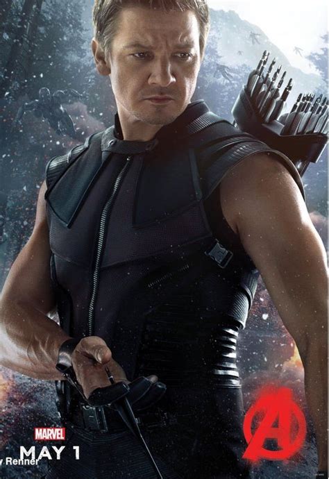 Avengers Age Of Ultron Hawkeye character poster released - SciFiNow