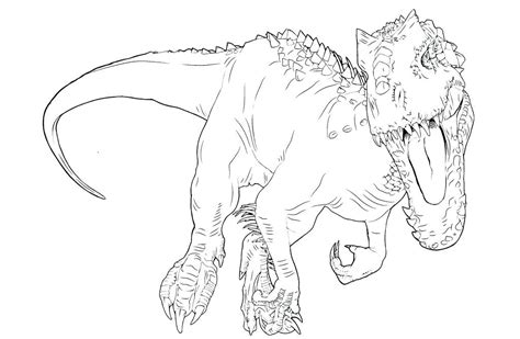 Jurassic world dominion coloring page - partsinriko