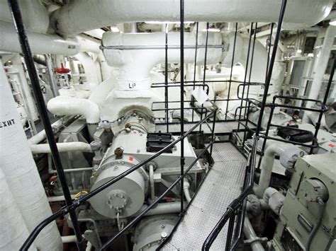 Aircraft Carrier Engine Room