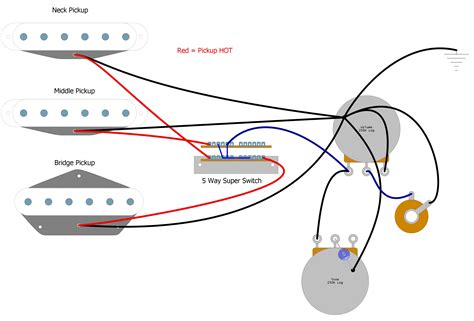 Fender Telecaster 4 Way Switch Wiring Diagram