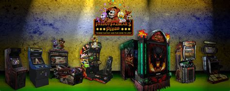 Freddy Fazbear's Arcade Area (Facing Forward) by FearOfTheBlackWolf on DeviantArt