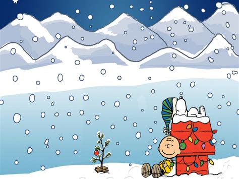 Snoopy Winter Wallpaper for Computer - WallpaperSafari