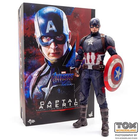 Hot Toys Endgame Captain America MMS536 - Toys Apollo