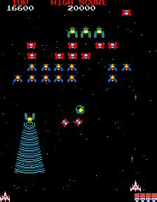 Galaga Arcade Game by Namco - Reviewed at RetroGamesNow!