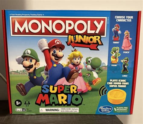 Monopoly Junior Super Mario Brothers new | #4625099557