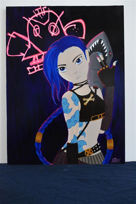 Jinx fanart - Arcane by AppleliiArt on DeviantArt