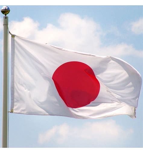 Bandera Japón exterior