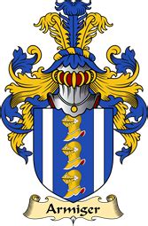 English Coat of Arms (v.23) for the family Armiger