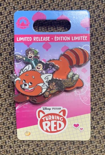 DISNEY PIXAR TURNING Red Panda Mei Priya Abby Miriam LR Pin 146869 $29.10 - PicClick AU