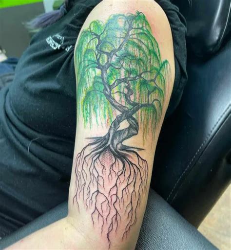 52 Meaningful Ideas Of Willow Tree Tattoos To Try Out This Year! - All About Tattoo