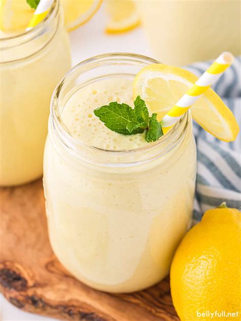 Lemon Smoothie {dairy free} - Belly Full