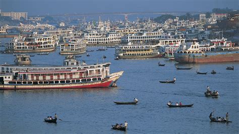 Bangladesh ferry collides with cargo vessel