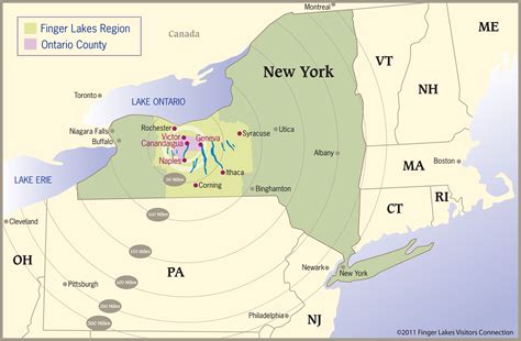 Map Of Finger Lakes Ny | Terminal Map