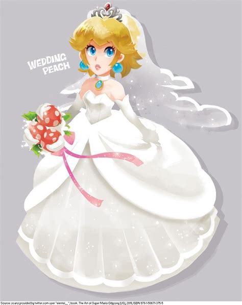 Mario Wedding Dress - Uiuoutoy Super Mario Odyssey King Bowser Princess Peach Mario Wedding ...