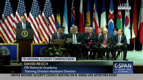 President Trump Remarks at FBI National Academy Graduation Ceremony | C ...