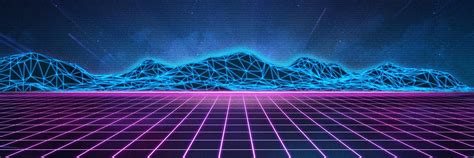 3840x1280 retro wave 4k pic, HD Wallpaper | Rare Gallery