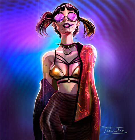 Cyberpunk Girl | Domestika