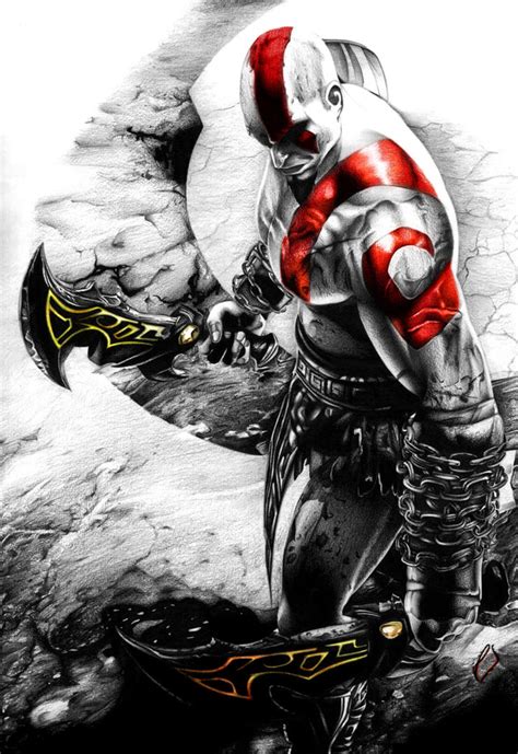 Kratos - God of War III by Jansen34 on DeviantArt