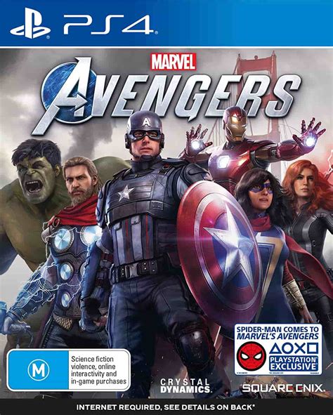 New Marvel's Avengers PS4 Box Art Flaunts PlayStation-Exclusive Content - PlayStation Universe