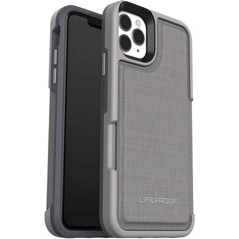 LifeProof FLIP Series Wallet Case for iPhone 11 Pro Max - Non Retail Packaging - Cement Surfer ...