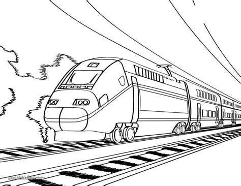 Train Outline Drawing at GetDrawings | Free download