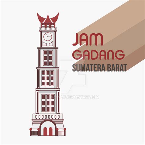 Jam Gadang Vector by rizasaif on DeviantArt