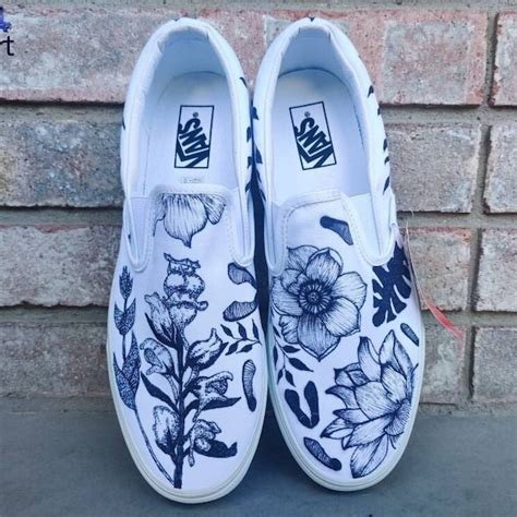 Custom Vans Slip Ons - Etsy