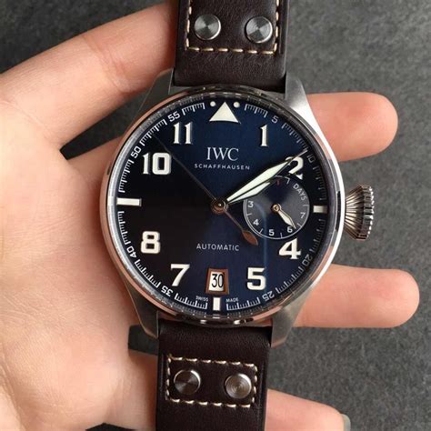 ZF Published Replica IWC Big Pilot Le Petit Prince IW500908 Blue Dial Watch – Hot Spot on ...