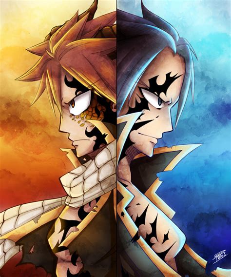 Natsu vs Gray by VIKI-J on DeviantArt