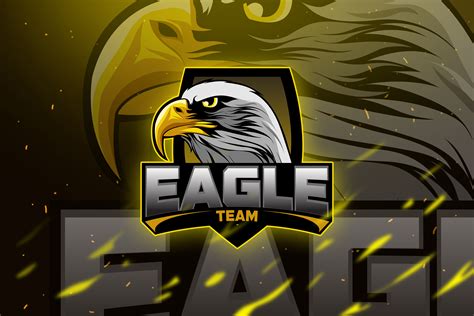 Eagle Team - Mascot & Esport Logo (321299) | Logos | Design Bundles