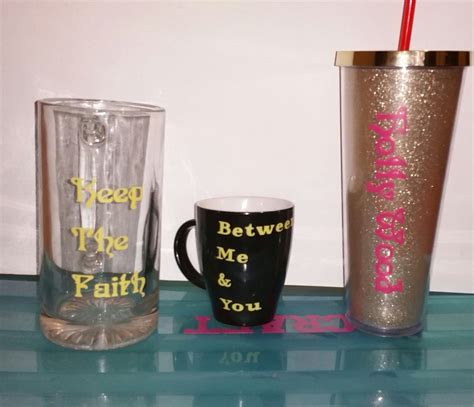 custom cups by Breathexhale on Etsy