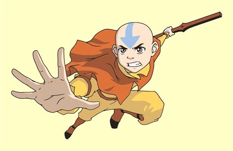 Avatar The Last Airbender Aang Character | Vector Game