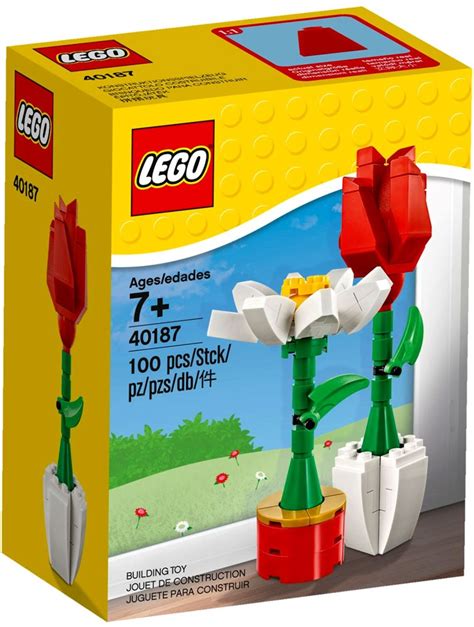 LEGO Flower Display Set #40187 673419289870 | eBay