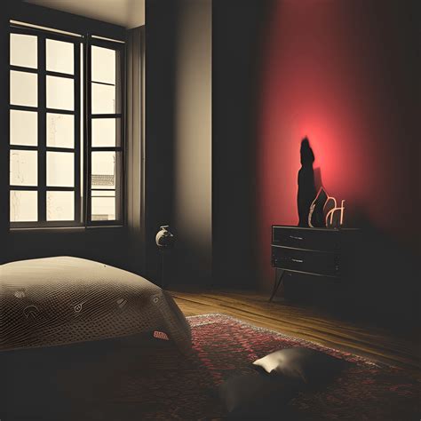 Sexy Background Bedroom Dark Aesthetic Shadows Dark Red Black Neon · Creative Fabrica