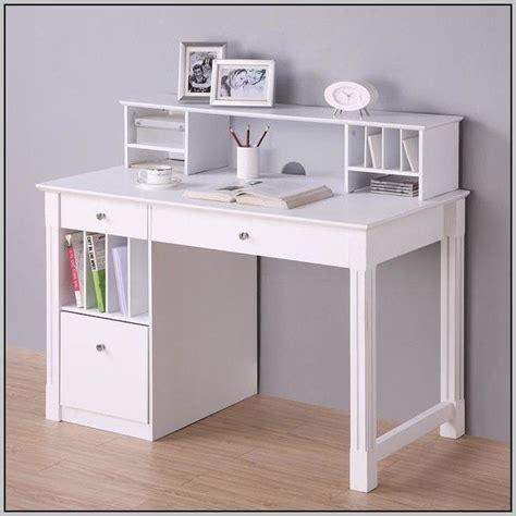 Small White Desk With Drawers : Walker Edison Furniture Company Desks ...