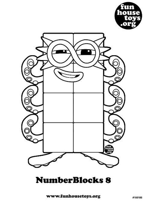 Number 8 Printable Coloring Sheets - Best Coloring