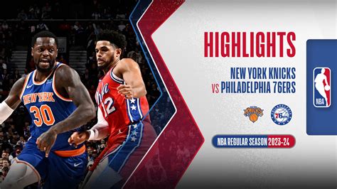 New York Knicks - Philadelphia 76ers Highlights 6/1 | FPT Play