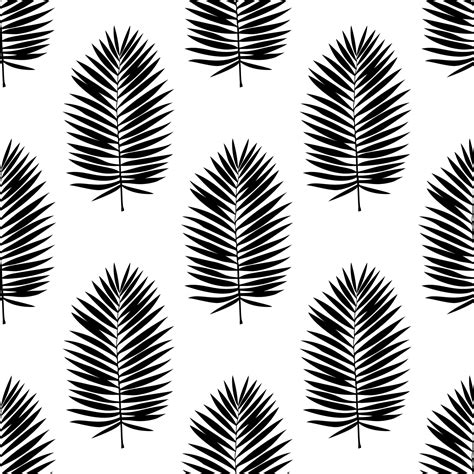 Palm Leaves Seamless Pattern 3444947 Vector Art at Vecteezy