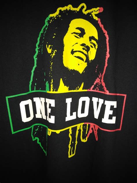 One Love Bob Marley Logo - Azaria-has-Moss