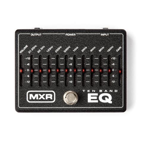 MXR® TEN BAND EQ | Music Gear Distribution