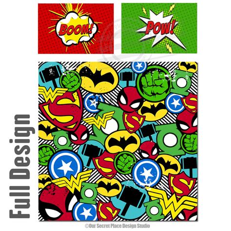 Boys Duvet Cover Superhero Bedding Set Kids Comforter Twin XL - Etsy