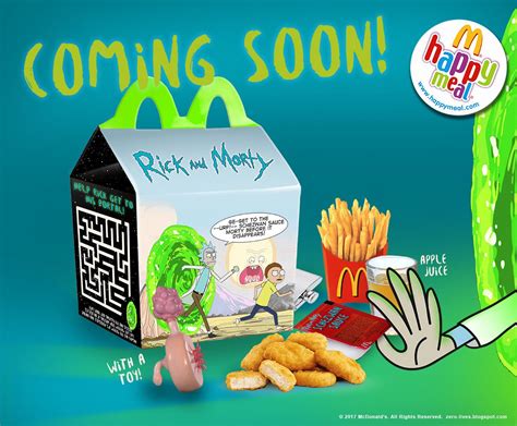 Coming Soon to McDonalds' Happy Meals 2034! : r/rickandmorty