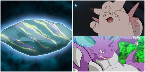 Moon Stone & Every Other Evolutionary Stone In Pokémon