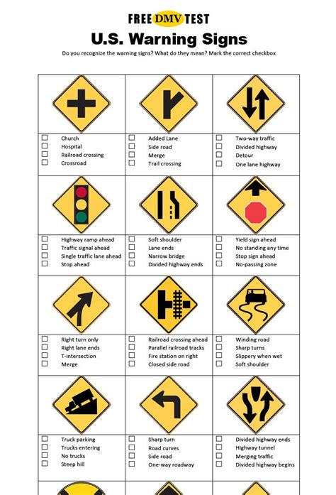 Printable Practice Drivers Permit Test