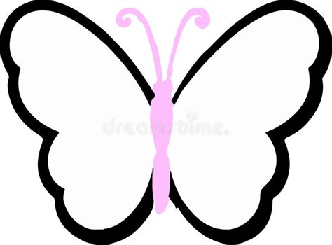 Butterfly Vector Icon on White Background Stock Vector - Illustration of graphic, drawing: 260302188