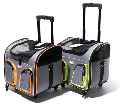 Pawise Soft Pet Travel Carrier with Wheels - Dog-Beds & Houses-Carriers ...