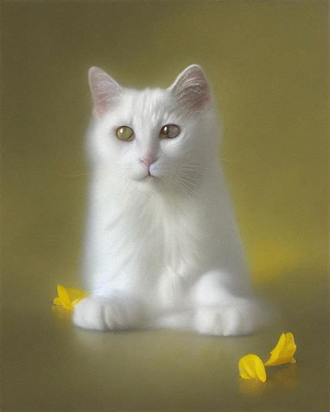 Yellow Cat V.4 Drawing by Catsprintz Art - Fine Art America