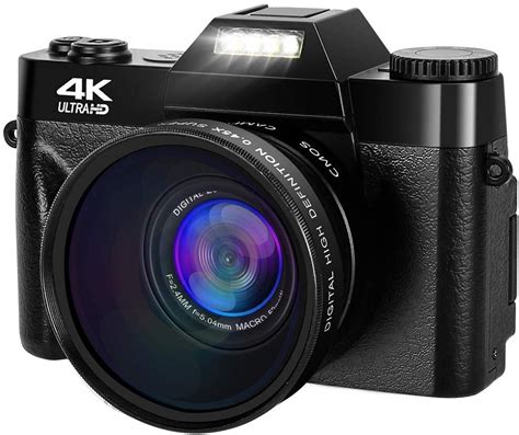 Camera 4K Digital Camera 48MP Vlogging Camera for YouTube 30FPS Vlog Camera 16X Digital Zoom ...