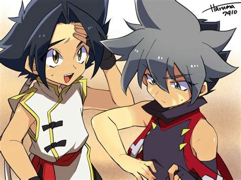 Cutest fanart of beyblade V force Kai Hiwatari and ray kon | Beyblade characters, Anime, Anime ...