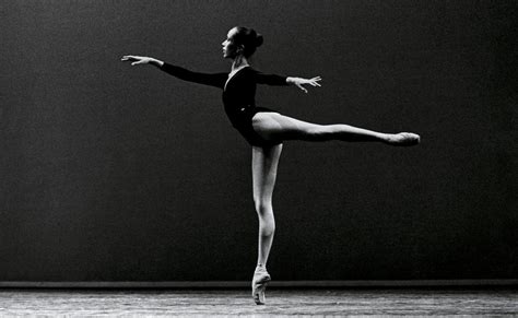 Ballet Dancer Black And White Photography